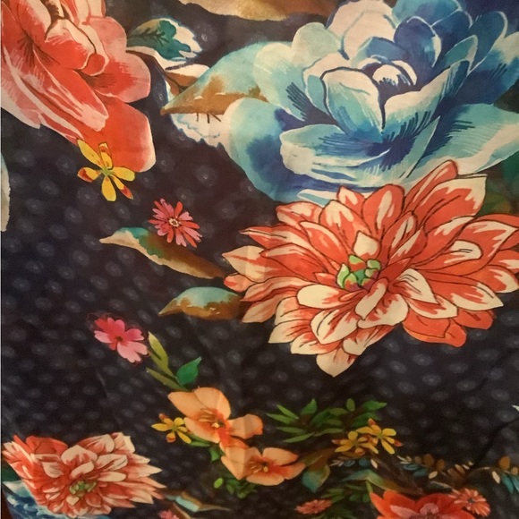 Johnny Was Ocean Dreamer Midi Dress/Cover Up Like New - Picture 6 of 13